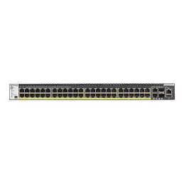 Switch manageable ProSAFE M4300-52G-PoE+ (550W PSU)Switch Manageable Stackable avec 48x1G PoE+ et ... (GSM4352PA-100NES)_3